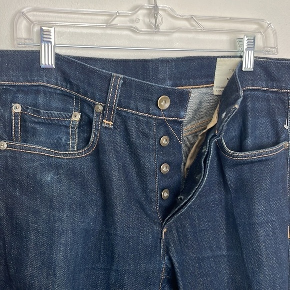 Rag & Bone Standard Issue Skinny Jean Fit 1 Men's 31 Rinse Selvedge Inseam 30.5" - Picture 8 of 15